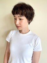 トップヘアーラウンジ 知立(TOP HAIR Lounge) くせ毛を活かしたショートスタイル