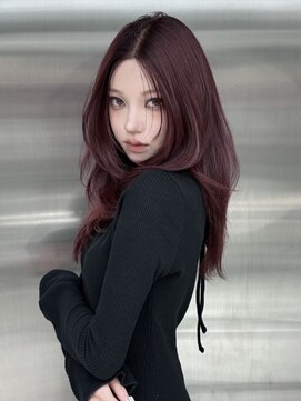 レディアル 渋谷(REDEAL) ワンホンヘア/韓国ヘア/ウルフ/前髪[レイヤーカット/渋谷]