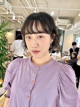 フィルムス 千葉(FILMS) 暗めカラー/グランマッシュ/デザインカラー/レイヤーカット/千葉