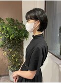 #黒髪ボブ