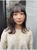 ウルフヘア レイヤーカット ロングウルフ 似合わせカット / 山中