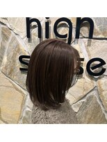 ナチュラルハイセンス 本店(natural high sense) ベージュ×ストレート　似合わせカット/町屋