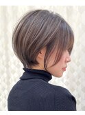 30代40代50代ヘアスタイル/ショートボブ