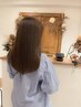 平日〈鈴木指名限定〉カット＋中性ストレートパーマ＋トリートメント