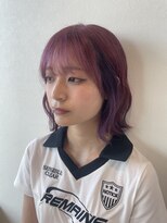 サラ ビューティー サイト 古賀店(SARA Beauty Sight) チェリーレッド×ラベンダー