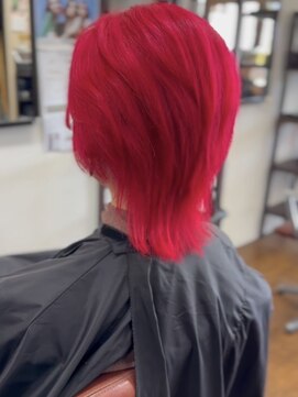 ヘアーサロン カラー 色彩店(COLOR) レッド