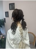 ツインヘアアレンジ♪