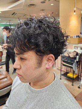 アポロカットステージ 相模大野店 アップバング/ツーブロックマッシュ<理容室>[メンズ/相模大野]