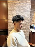 銀座 外国人風フェザーアップ <理容室>