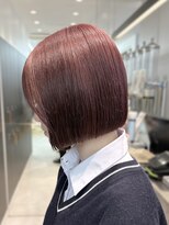 ロンドシエル 横浜(Lond ciel)&nbsp;ブリーチハイトーンホワイトグレージュダブルカラーボブ/横浜