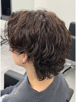 ノイセル 心斎橋(Noisyle)&nbsp;サーフカール×センターパート×海外ヘア×ブラウンカラー