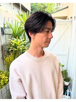 アデ オモテサンドウ(ade omotesando)&nbsp;デジタルパーマで叶える爽やかメンズショート