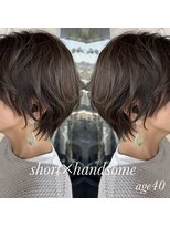 アンルーク ヘア(+1 unluke hair) [+1unluke]2025-SS/NEW-short×handsome