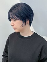 アルバム 渋谷パルコ(ALBUM) ショートおくれ毛前髪カット美髪顔周りレイヤー_ba550822