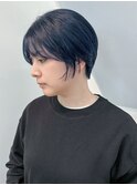ショートおくれ毛前髪カット美髪顔周りレイヤー_ba550822