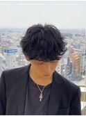 ラフシャドウパーマ無造作ルーズカール