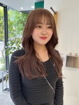 エム(M) ブリーチなし/ベージュカラー/レイヤーカット/ロング