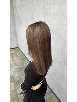 ドロップ ウタヅ(Drop UTAZU) ベージュハイライトカラー