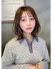 人気NO１◆美ST掲載◆AI診断付カット+艶カラー+超音波トリートメント￥14500→