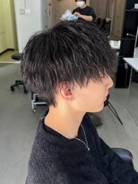 プルーブトウキョウ 渋谷(PROVE TOKYO)&nbsp;爽やか無造作ビジネスツーブロックツイストスパイラルパーマ