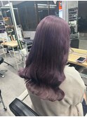 イメチェン/レッドブラウン/フルバング/似合わせカット/本厚木駅