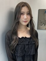 ペレ 梅田(PELE)&nbsp;くびれヘア/アプリコットオレンジ/夏のヘアアレンジ/梅田