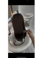 ロンドルピナス 小倉(Lond Lupinus)&nbsp;ミディアムヘア暗めカラー/デザインカラー/フェイスフレーミング