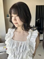 フィオーレ ヘアデザイン(FIORE hair design)&nbsp;グレージュカラー、韓国ヘア、透明感