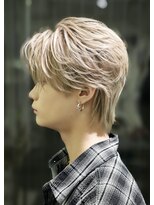 オーシャントーキョー 心斎橋(OCEAN TOKYO WEST)&nbsp;センターパートニュアンスパーマツーブロック