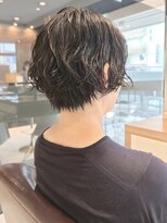 フロア(FLOOR)&nbsp;#ショートパーマ#センターパート#金沢文庫FLOOR八木
