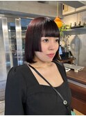 内巻きボブ＊姫カット