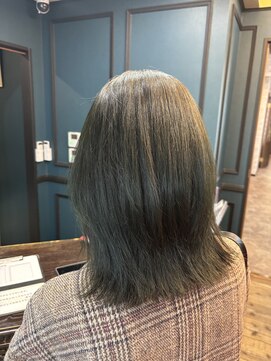 ベルポ(Bellpo) 深みのあるオリーブカラー☆ 個室/浦和/ブリーチなし/オージュア