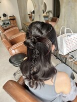 ノエル ヘアー アトリエ(Noele hair atelier)&nbsp;☆カチモリ×ハーフアップ☆