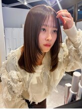 バランス 福山店(BALANCE.)&nbsp;顔周りレイヤー×オリーブベージュ