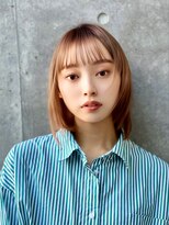 ユアーズヘア 神楽坂はなれ店(youres hair)&nbsp;レイヤーカット　くびれレイヤー　ボブ　マッシュショート　前髪
