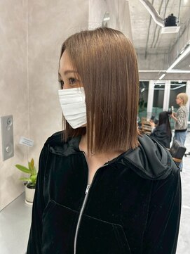キング 梅田店(K!ng) 縮毛矯正髪質改善レイヤーカットトリートメント心斎橋美容室