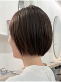似合わせショートボブ☆透明感グレージュ