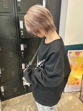 ヘアーブレイス(hair brace) 千葉駅/着物ヘア/大人ガーリー/ダークアッシュ/似合わせカット