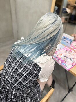 ifの写真/ブリーチを使った透明感カラーから、さりげなく個性をプラスしたデザインカラーまで幅広く対応◎