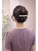 モゴイケブクロ(MOGO IKEBUKURO) キレイめフルアップシニヨン お呼ばれヘア