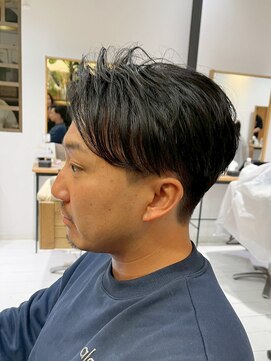 ヘアリゾート粋 リマ 銀座店(lima) メンズ/センターパート/フェザーパーマ