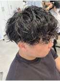 メンズスパイラルパーマ