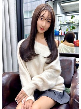 ユアーズ ヘアー 新宿EAST(youres hair) 質改善トリートメントで叶う美髪ストレート レイヤーカット