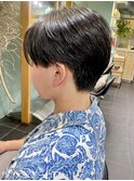爽やかな緩め刈り上げマッシュスタイル♪