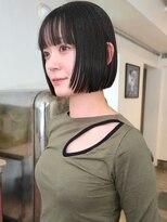 マカロニコースト(macaroni coast)&nbsp;ちょこっとレイヤーとボブ 顎ラインボブ