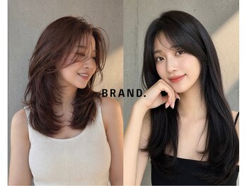 ブランド(BRAND.)の写真/◇ブリーチなし透明感カラー・ブリーチもお任せ◇ダメージを抑えてトレンドのカワイイカラー◎