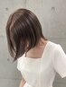 【夏限定】ブリーチを使わないダブルカラー+疎水膜トリートメント♪¥12000