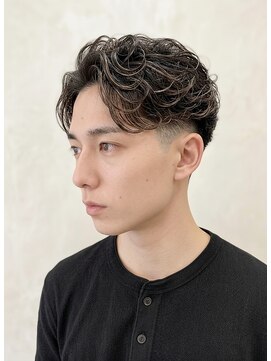 ヨシザワインク ハコザキ 水天宮前 日本橋人形町(YOSHIZAWA Inc.HAKOZAKI) ソフトツーブロックビジネス清潔感フェザーパーマセンターパート