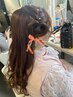 推し活応援★ヘアセット　推しカラーリボン選び放題★