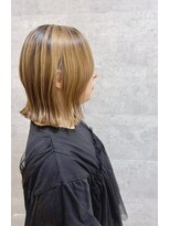 コワフュールトーリ フジグラン店(COIFFURE TORI)&nbsp;透明感ベージュ×大人ミディアムボブ